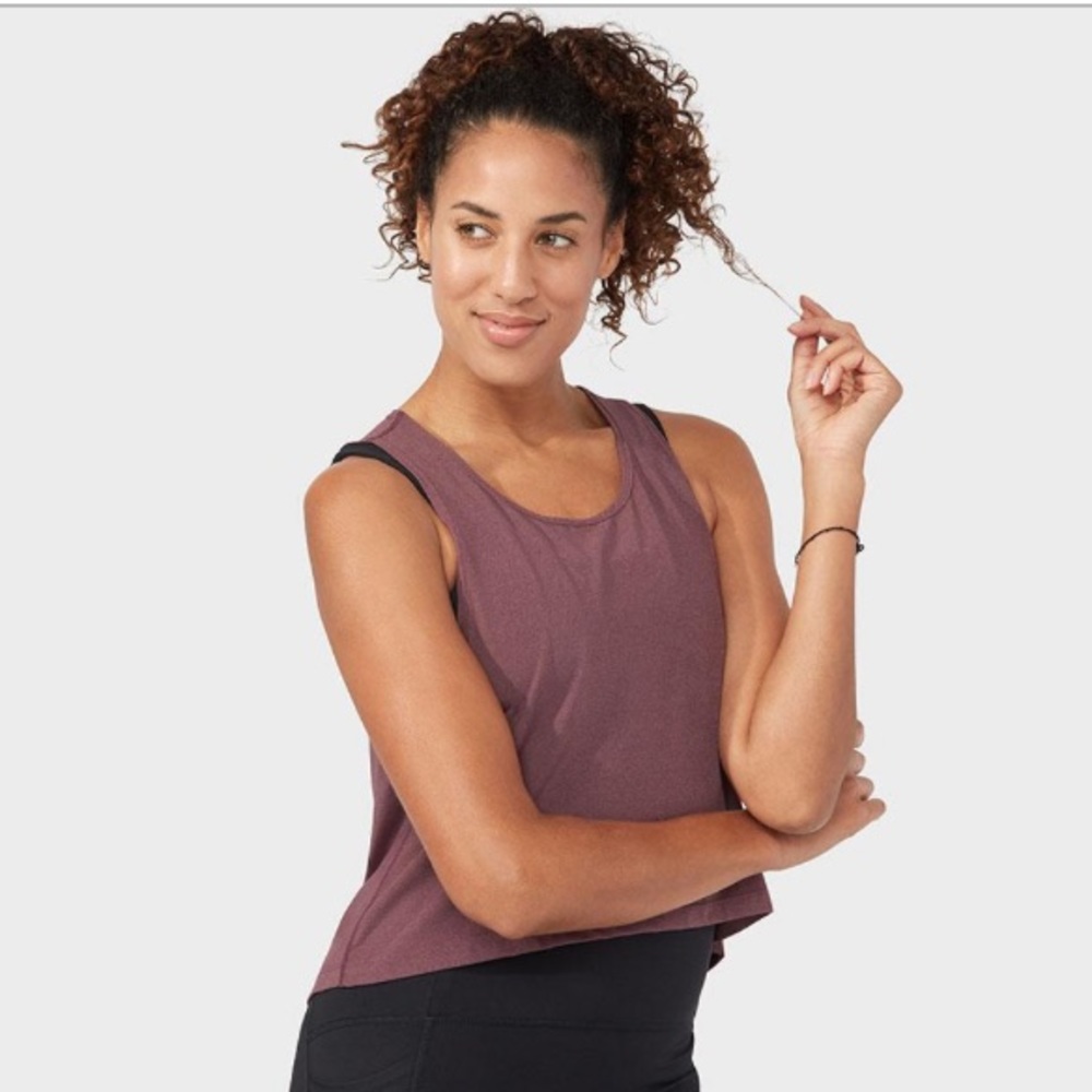 Manduka Root to Rise Tank Fig Size Small NWT